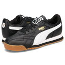 PUMA ROMA ANNIVERSARIO プーマ スニーカー ローマ アニバーサリオ レディース ブラック 黒 397720-02