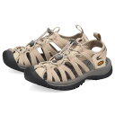 KEEN WHISPER キーン サンダル スポーツサンダル ウィスパー レディース 軽量 抗菌 防臭 ベージュ 1029079