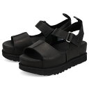 UGG GOLDENSTAR HI SANDAL アグ サンダル ストラップサンダル ゴールデンスター ハイ レディース 厚底 ブラック 黒 1167364