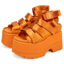 UGG W GOLDENRISE アグ サンダル ストラップサンダル ゴールデンライズ レディース 厚底 ダーク オレンジ 1167431