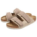 BIRKENSTOCK GIZEH ビルケンシュトック サンダル ウジ メンズ 普通幅 スエード グレー