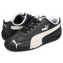PUMA SPEEDCAT LTHR プーマ スニーカー スピードキャット レザー レディース ブラック 黒 403175