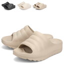 TELIC W-CLOUD テリック サンダル スライドサンダル メンズ レディース 厚底 ブラック ホワイト ライト ブラウン 黒 白