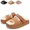 UGG GREENPORT STRAP SLIDE アグ サンダル ストラップサンダル グリーンポート ストラップ スライド レディース シープスキン ブラック...
