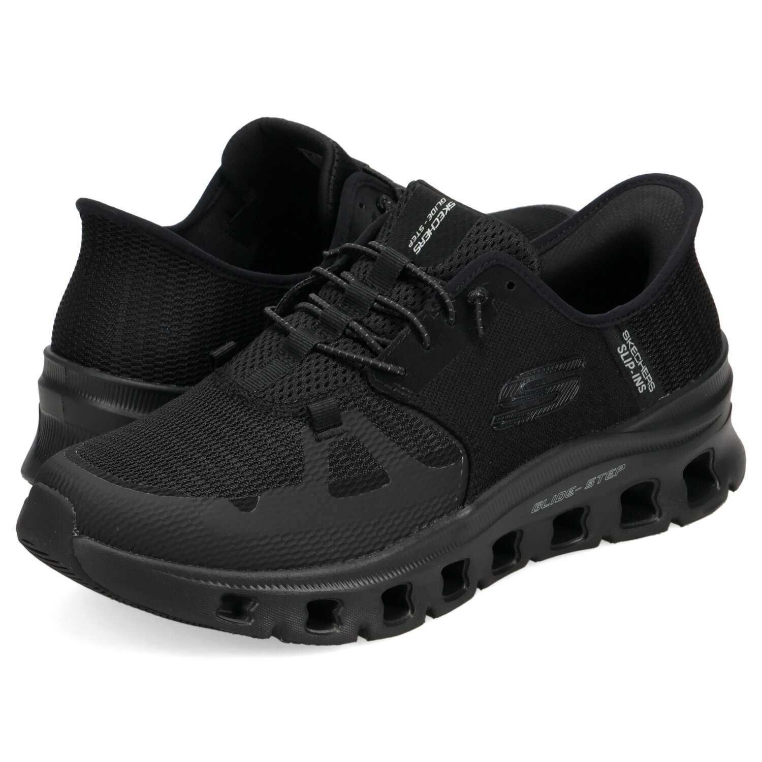 【最大1000円OFFクーポン発行中】 SKECHERS GLIDE-STEP PRO スケッチャーズ スニーカー グライドステップ プロ メンズ ブラック 黒 232930
