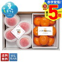 お中元 早割 御中元 夏ギフト ギフト プレゼント 暑中見舞い 2025 送料無料 山梨県産 桃&ハウスみかん「Y14-3B」フルーツ 果物 山梨県産 桃 ハウ...