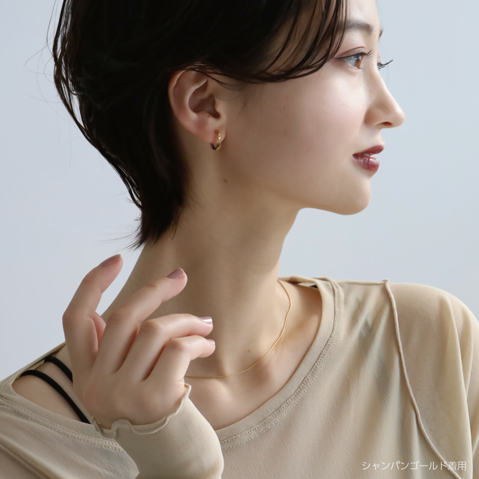 ＼本日ポイント2倍／LINE限定全品10％OFF★ピアス 金属アレルギー フープ フープピアス つけっぱなし 18k シンプル 金属アレルギー対応 両耳用 パーティー レディース アクセサリー 女性 大人 誕生日 プレゼント Noelmarket ODAMAKI.