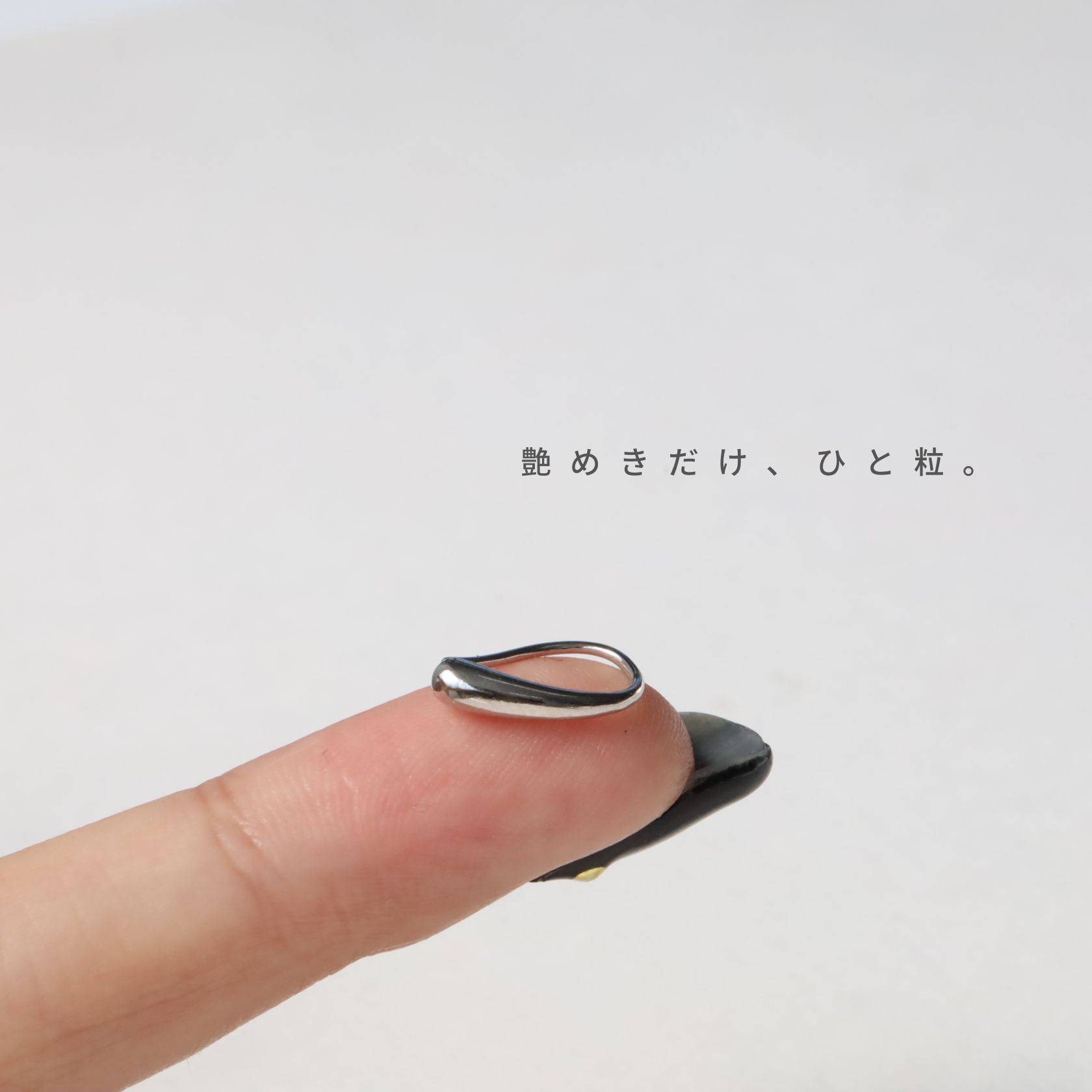 【金属アレルギー対応】ドロップピアス シルバー925 18Kコーティング つけっぱなし...