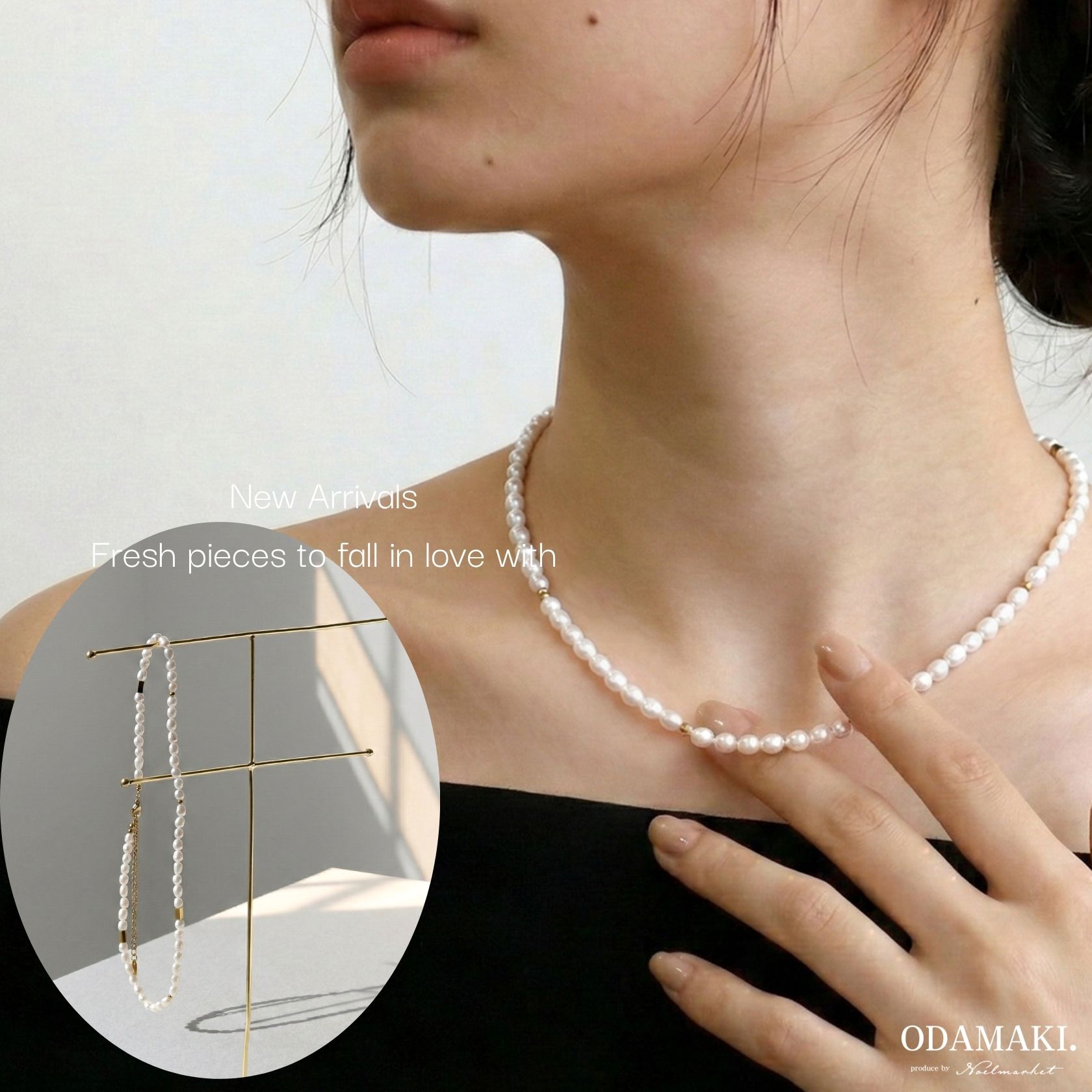 【金属アレルギー対応】ネックレス 金属アレルギー対応 つけっぱなし 淡水パール 316L サージカルステンレス スキンネックレス 二連 ニッケルフリー 上品 高見え レディース 大人 30代 40代 プレゼント ギフト