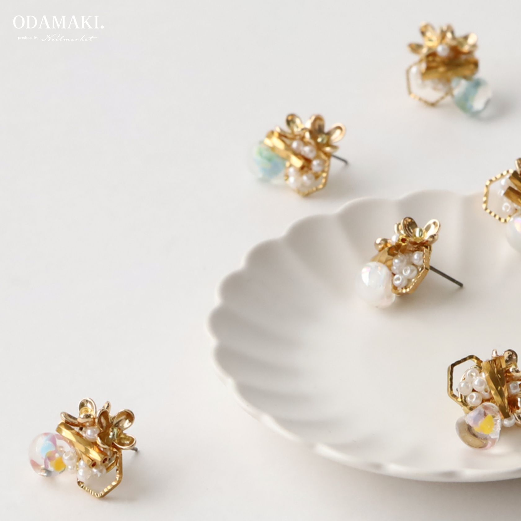 楽天市場】ハンドメイド パール（ピアス｜レディースジュエリー 