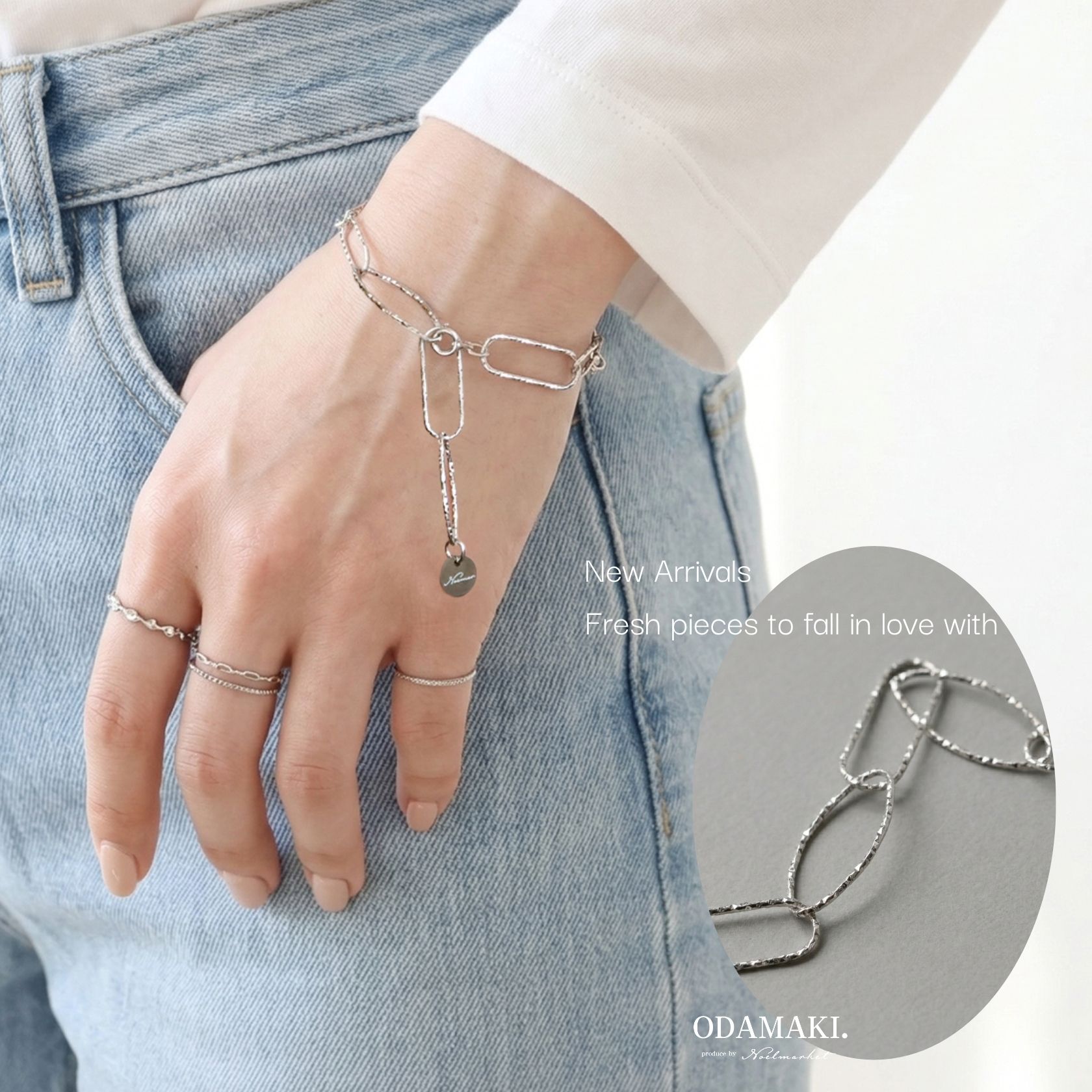 Rakuten - 【金属アレルギー対応】ブレスレッド チェーン 日本製 ハンドメイド ステンレス シルバー つけっぱなし ニッケルフリー シンプル 上品 高見え レディース 大人 30代 40代 プレゼント