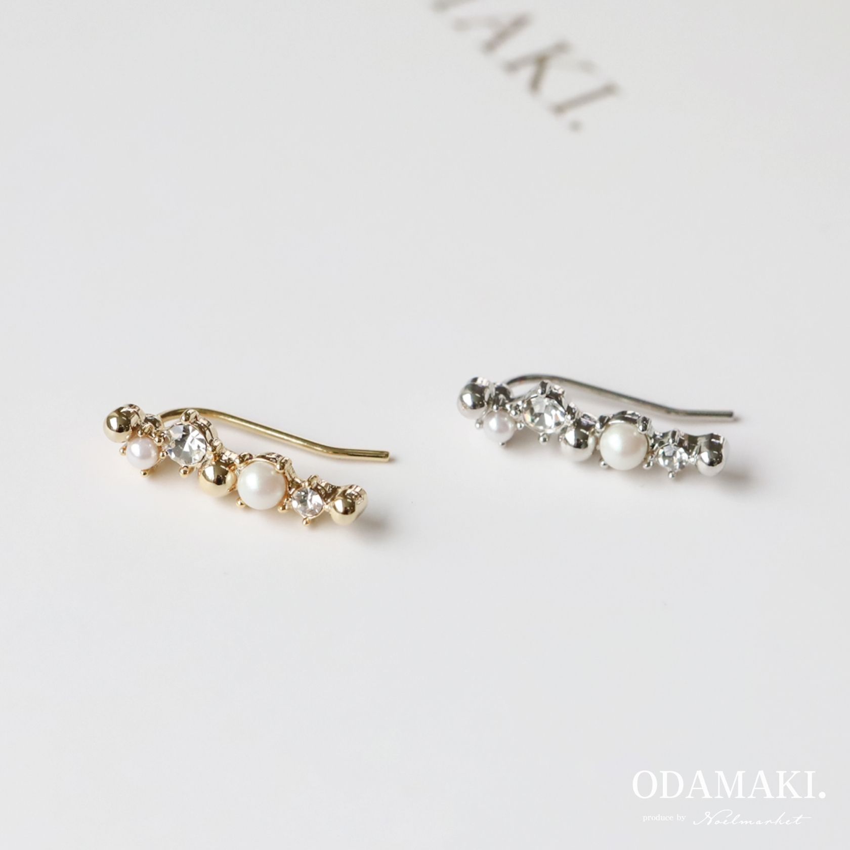 乐天商城 - 【日本製／金属アレルギー対応】ピアス 金属アレルギー つけっぱなし イヤークリップ 18k シンプル 金属アレルギー対応 片耳用 レディース アクセサリー ゴールド おしゃれ 女性 大人 彼女 誕生日 プレゼント