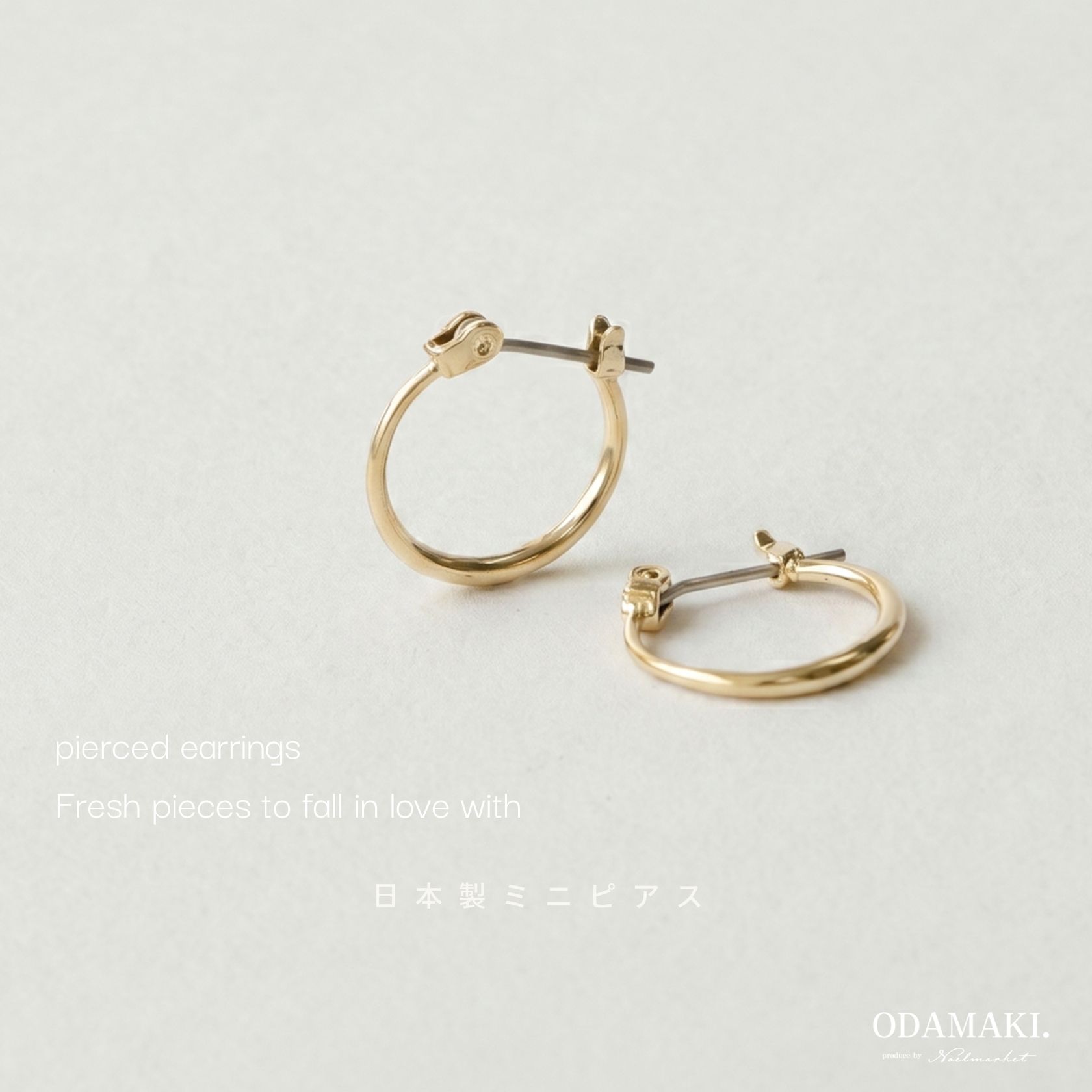 樂天商城 - 【金属アレルギー対応】ピアス フープピアス つけっぱなし 日本製 18Kコーティング 大きめ チタン ニッケルフリー 上品 高見え レディース 大人 30代 40代 プレゼント