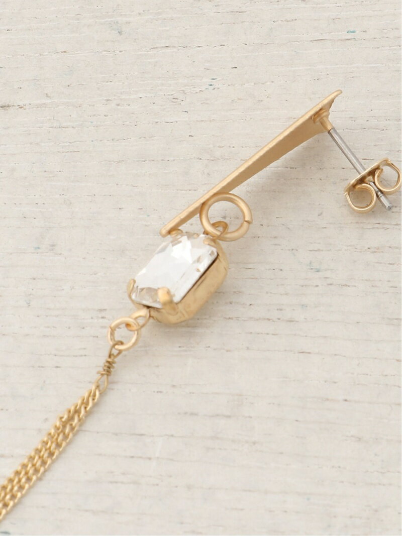 [Rakuten Fashion]ミックスパーツチェーンピアス Noela ノエラ アクセサリー ピアス ゴールド