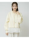 【SALE/60%OFF】チュールレイヤード2WAYパーカー Noela ノエラ トップス パーカー・フーディー イエロー ベージュ ネイビー【RBA_E】【送...