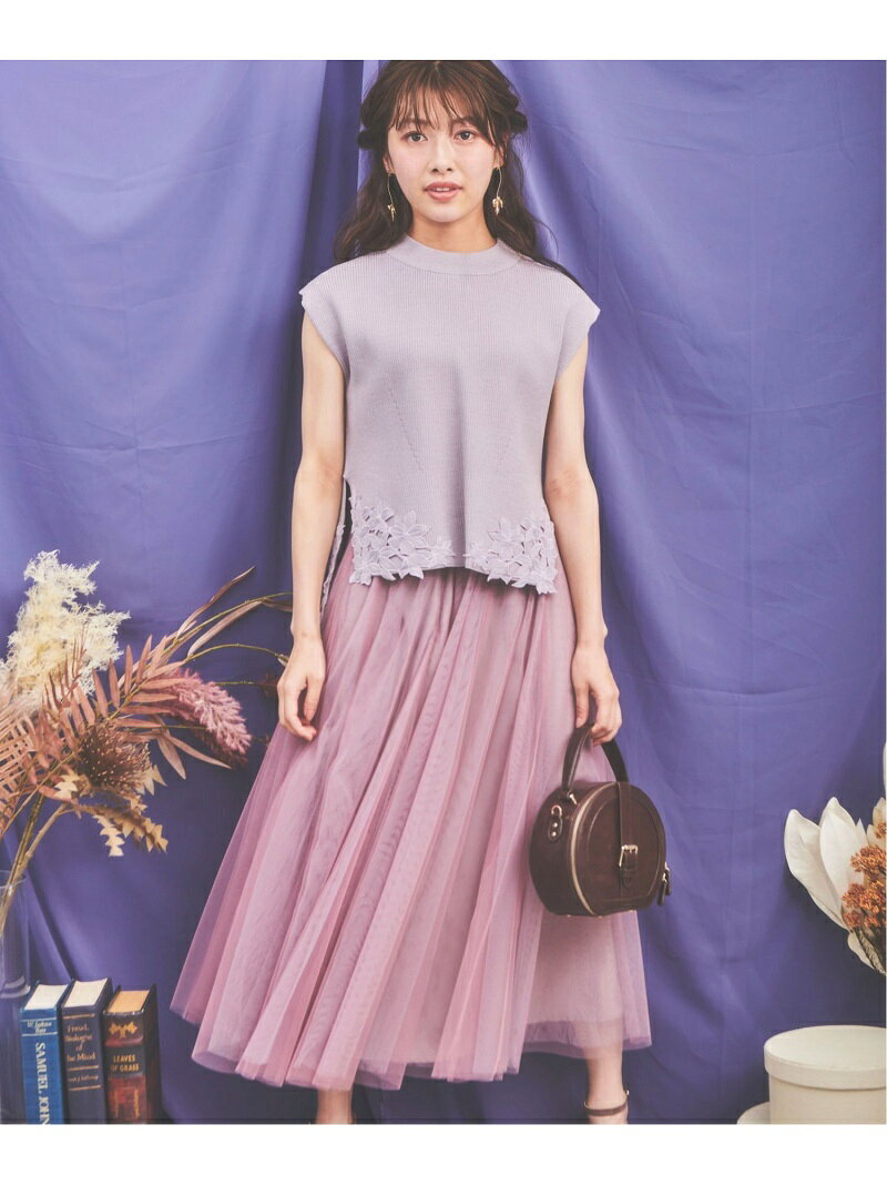 【SALE／70%OFF】グラデーションチュールヴェールスカート Noela ノエラ スカート その他のスカート ピンク ブラック ブラウン【RBA_E】[Rakuten Fashion]のサムネイル