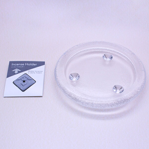 Noel 香皿 セレクション 【カメヤマ】S7700-00-10 アイシープレートM ガラス製 SJ096-00-00 カメヤマインセンスホルダー 陶器 【日本...