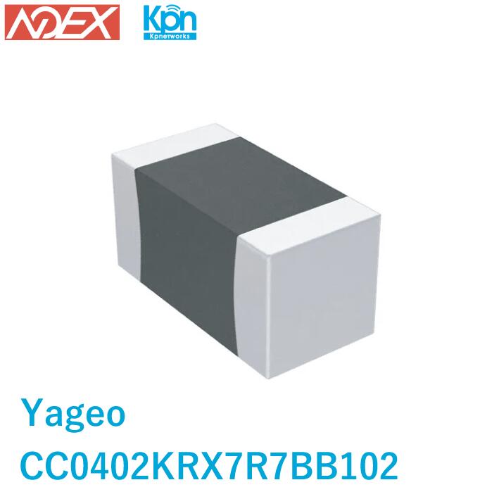 CC0402KRX7R7BB102 Yageo 1000pF 10% 16V ߥåǥ X7R 04021005᡼ȥˡ Żʡ߸˽ʬò