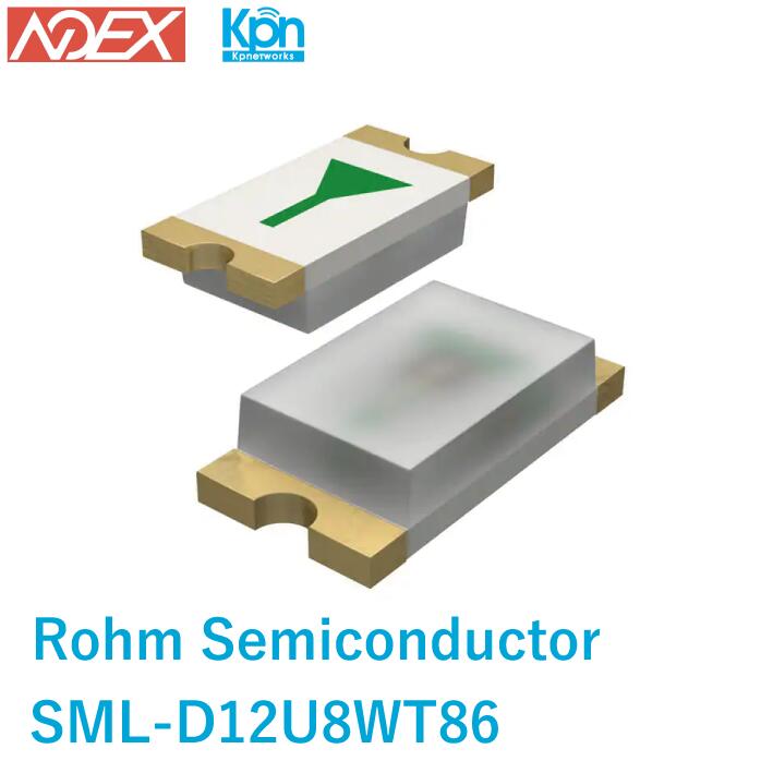 SML-D12U8WT86 ROHM Semiconductor 赤 620nm LED