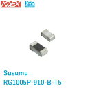 NOEX Kpn Direct㤨RG1005P-910-B-T5 Susumu 91 Ohms 0.1% 0.063W1/16W å 04021005᡼ȥˡ եֺAEC-Q200  Żʡ߸˽ʬòפβǤʤ1ߤˤʤޤ