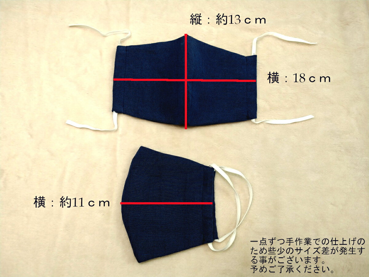 繰り返し清潔に使える！毛布屋が作った麻（リネン）綿の立体マスク 天然抗菌 洗える 国産 日本製 フィットマスク