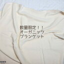 残り僅か数量限定!オーガニックCOTTON100%!もこもこリバーシブルシール織綿毛布!140cm×200cmシングルサイズ!オールシーズン毛布 ブランケット ...