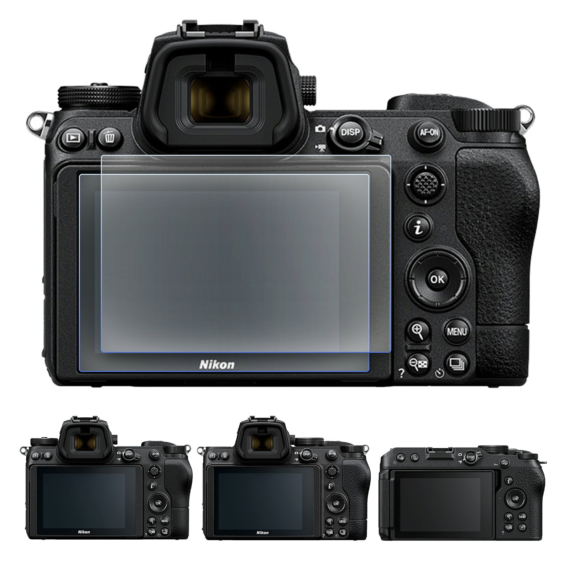 【 対 応 機 種 】 ・Z30 ・Z6II ・Z6 ・Z5 他機種は別ページにて販売しています。 ストア内検索より、ご確認ください。【 商 品 説 明 】 〇ブルーライトカット ディスプレイが発するブルーライトを約30％カットして、 その他の可視光はクリアなまま透過率をキープしています。 長時間ディスプレイを見ている目の疲れを緩和できます。 〇光沢仕様で鮮やかに 高い透過率を持つ極薄フィルムで液晶画面を保護しながら、 液晶の見やすさを損なわないクリアで美しい画面になります。 〇快適なタッチパネル操作 タッチスクリーン機能や操作を妨げずストレスフリーです。 画面の見やすさを保ちながら、スムーズな操作ができます。 〇撥水・撥油効果 表面ナノコーティング剤が水分や皮脂の付着を防ぎ、 液晶画面を長くキレイな状態に保ちます。 汚れた場合は拭取ることですぐに元の綺麗な状態に戻せます。 〇キズ・衝撃に強い 衝撃を吸収でき、画面へのダメージを最低限まで抑えれます。 あなたの大切なカメラの液晶画面を衝撃やキズから守る！【 注 意 事 項 】 〇商品画像はイメージです。 色形状等、商品画像とは一部相違ある場合がございます。 〇商品のデザイン・仕様は予告なく変更される場合がございます。 〇海外生産品なので、若干の汚れ・キズ等がある場合がございます。 〇これらの理由による返品・交換は お受けいたしかねますので、予めご了承下さい。 〇初期不良は交換いたします。 メールもしくはサイトのお問い合わせフォームよりお申し出ください。 商品到着後、1週間以内にご連絡下さい。 それ以降ですと対応出来かねます。 〇発送時厚み制限の為、梱包時の緩衝材は使用しない場合がございます。 〇当商品をご利用いただいて生じた損害に対しては、 当社は一切の責任を負いません、予めご了承下さい。