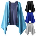 【当店内2個以上ご購入で送料198円→0円!】冷感 ポンチョ クール 涼しい 冷却 速乾 UV 紫外線 遮断 対策 日差しよけ ストール タオル パーカー ケープ 羽織り物 スポーツ 観戦 フェス 運動会 プール ジョギング アウトドア 熱中症