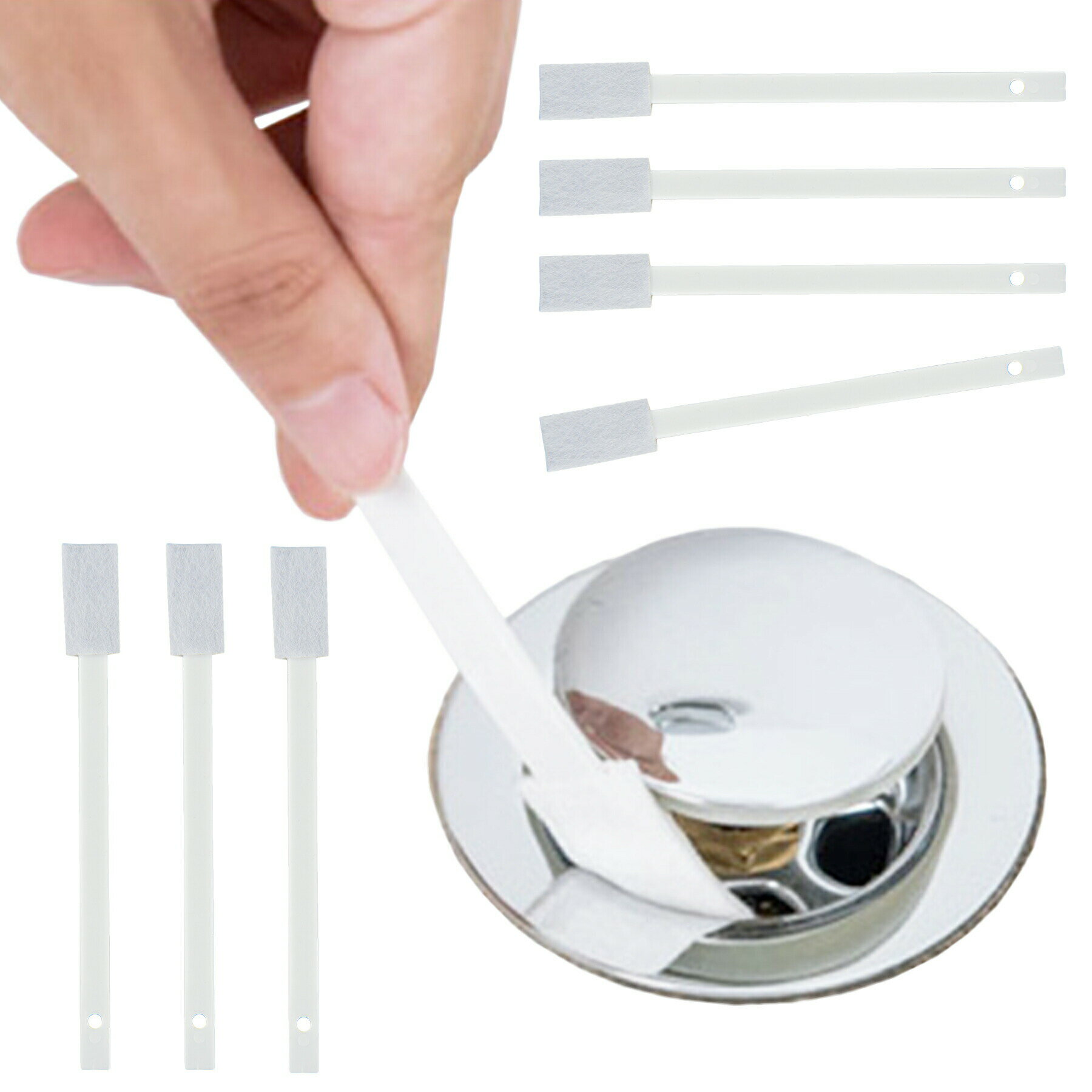 使い捨て 隙間 クリーナー 7本セット ブラシ 掃除 ほこり 埃 ゴミ 水回り トイレ ウォシュレット 便座 ..