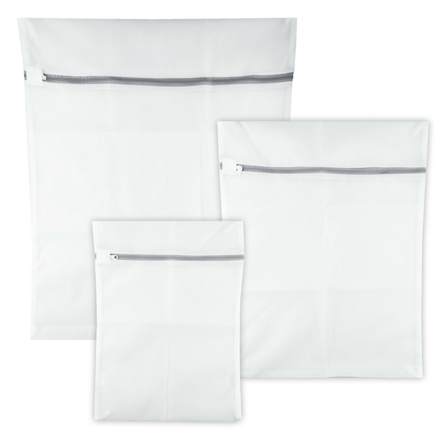 洗濯 ネット バッグ ランドリー 角型 大型 細かい 網目 メッシュ 丈夫 耐久性 型崩れ 損傷 絡み防止 ファスナーポケット 毛布 コート セーター Tシャツ...