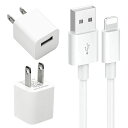 【当店内2個以上ご購入で送料198円→0円!】USB 電源 アダプタ iPhone ケーブル 3.0m 充電器 セット Type-C AC 充電 折りたたみ コ...