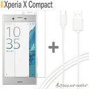 【2個以上ご購入で送料198円→0円！】Xperia X Compact SO-02J ガラス 保護フィルム ケース フィルム エクスペリア クリア USB Type-C ケーブル 約1m 充電ケーブル USB2.0 Type-c対応充電ケーブル