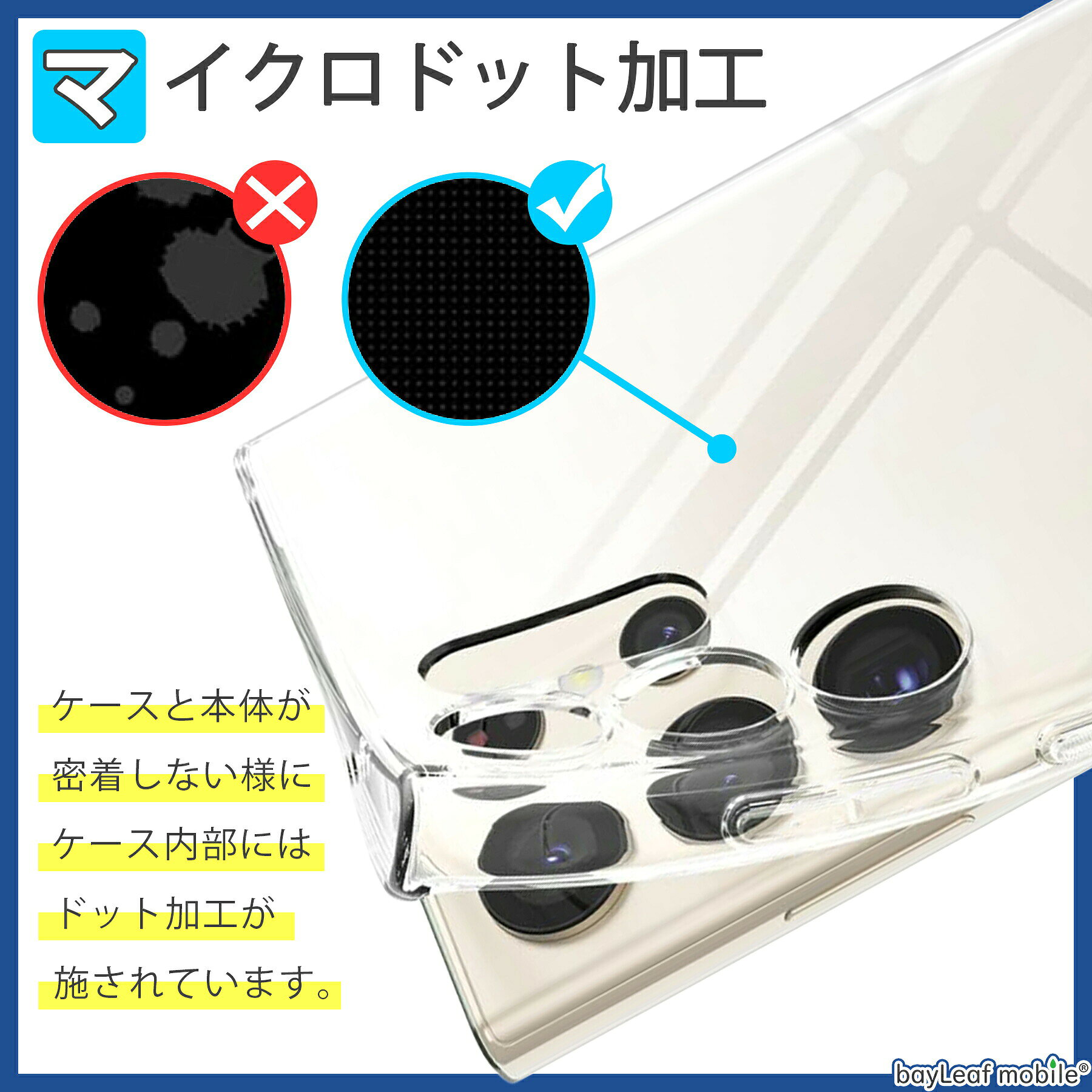 【当店内2個以上ご購入で送料198円→0円！】Xperia XZ3 SOV39 SO-01L 801SO 対応 ケース クリア TPU スマホ カバー 透明 衝撃吸収 耐衝撃 保護 軽量 シンプル おすすめ nogicamera-10002550 ベイリーフモバイル サンプル画像3