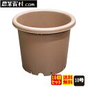 AZベジポット10号(ブラウン)(16個セット)【安全興業】