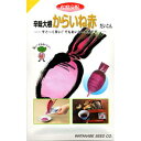大根 種 【 からいね赤 】 小袋(6ml) ( 大根の種 )