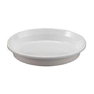 鉢皿F型8号 ホワイト