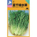 水菜 種 【 夏千緑水菜 】 種子 小袋(7ml) ( 種 野菜 野菜種子 野菜種 )