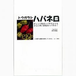 唐辛子 種 【ハバネロ (赤)】 0.5ml （ 種 野菜 野菜種子 野菜種 ）（フタバ）