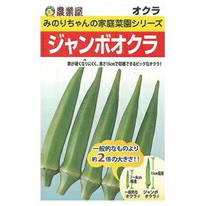 オクラ 種 【 ジャンボオクラ 】 5ml（約50粒） （ 種 野菜 野菜種子 野菜種 ）のサムネイル