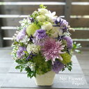 送料無料 ふうせんとうわたを使った季節のセレモニー生花アレンジ お供え花 洋花を使った旬のおまかせ供花【生花】お供え お悔やみ 仏事 法事 命日 一周忌 法要 ...