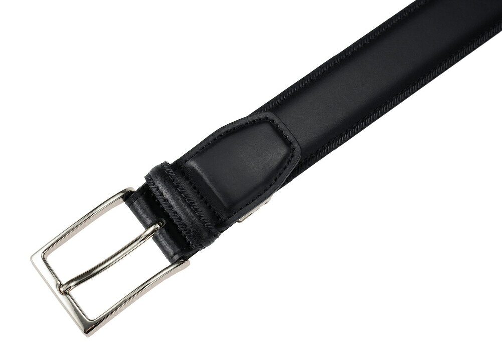 ノイジャパン　楽天市場店のメンズ ベルト 本革 ビジネス ブランド 紳士 キプリス CYPRIS 35mm 95cm ブッテーロ 革 牛革ベルト 日本製 彼氏 誕生日 1004｜アングル3
