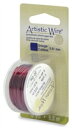 ★在庫処分半額セール★ アーティスティックワイヤー バーガンディー #20 線径 0.8mm 長さ 約5.5m Beadalon ワイヤークラフト ワイヤーアート ワイヤー編み ワイヤークロッシェ ハンドメイド 手芸 衣装 ジュエリー ティアラ ブライダル ネイル マニキュア 模型 制作 材料