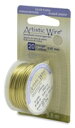 ★在庫処分半額セール★ アーティスティックワイヤー レモン #20 線径 0.8mm 長さ 約5.5m Beadalon ワイヤークラフト ワイヤーアート ワイヤー編み ワイヤークロッシェ ハンドメイド 手芸 衣装 ジュエリー ティアラ ブライダル ネイル マニキュア 模型 制作 材料