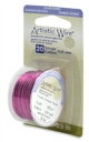 ★在庫処分半額セール★ アーティスティックワイヤー フューシャ #20 線径 0.8mm 長さ 約5.5m Beadalon ワイヤークラフト ワイヤーアート ワイヤー編み ワイヤークロッシェ ハンドメイド 手芸 衣装 ジュエリー ティアラ ブライダル ネイル マニキュア 模型 制作 材料