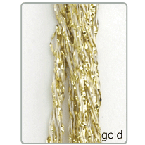 乐天商城 - ポリ・スパークルスレッド　1MM　ゴールド　15M　【130G-010】