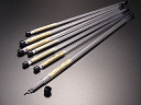 ピアノ線(塩ビ管入り)線径 0.3 0.4 0.5 0.6 0.7 0.8 1.0 1.5 2.0 mm 長さ 300 mm