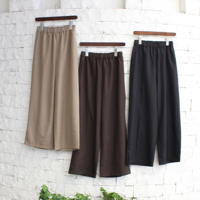 Rakuten - 【s20】アンヌーク anuke ピンタックワイドパンツ Pintuck Wide Pants【キャンセル返品交換不可】【let】【id】