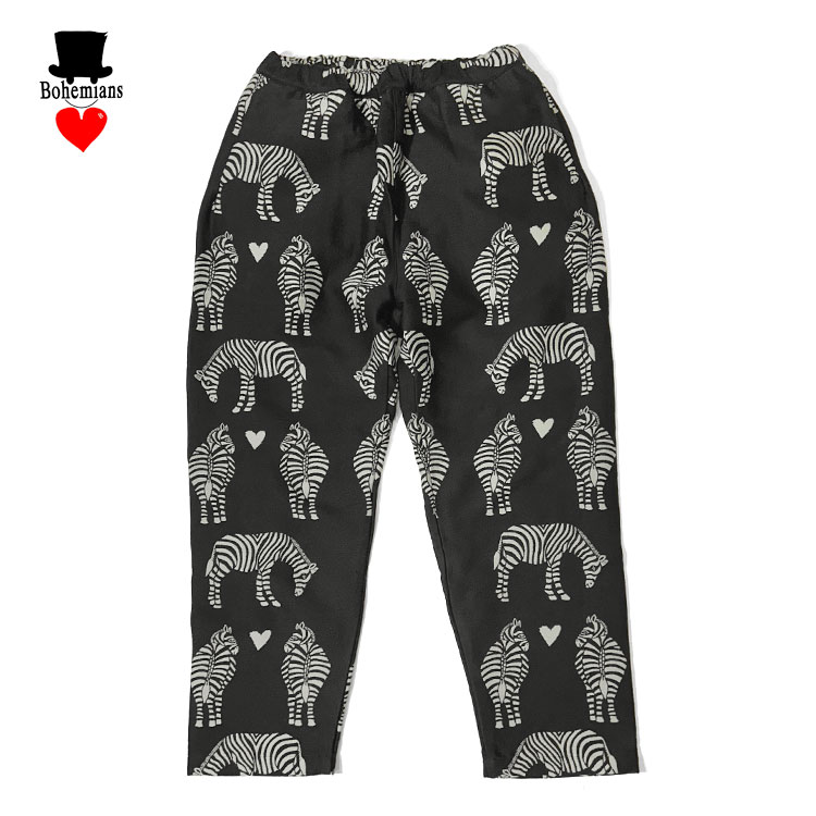 【ポイント10倍】Bohemians ボヘミアンズ ラブゼブラ（LOVE ZEBRA）ルーズパンツ BP-004-33【id】【p10】【c500】【500円OFFクーポン利用可】