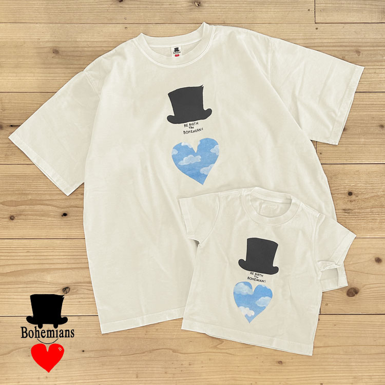 Rakuten - Bohemians ボヘミアンズ クラウドラブハット（フロッキープリント）キッズTシャツ（半袖） KT-4H-48【id】