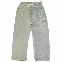 【s50】【エフィレボル/.efilevol】Marine Hickory×Sweat Pants　マリンヒッコリー×スウェットパンツ【送料無料】【キャンセル返品交換不可】【let】【nx】【c500】【500円OFFクーポン利用可】
